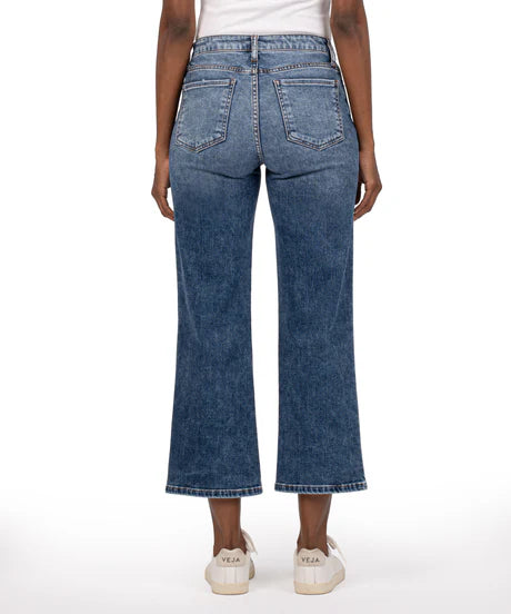 Charlotte High Rise Culottes Wide Leg Jeans