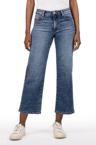 Charlotte High Rise Culottes Wide Leg Jeans