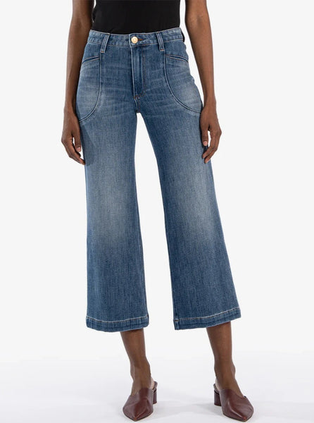 Meg High Rise Lovers Wide Leg Jean