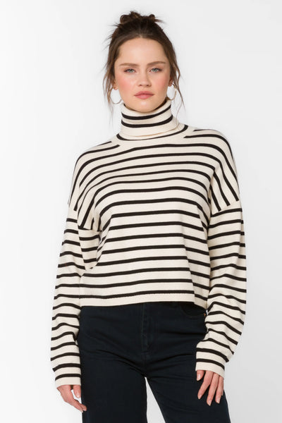 Black & White Kipp Sweater