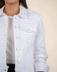 White Julia Semi Fit Jacket