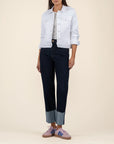 White Julia Semi Fit Jacket