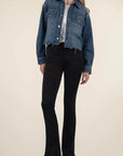 Assertiveness Lana Jacket-Drop Shoulder Jacket