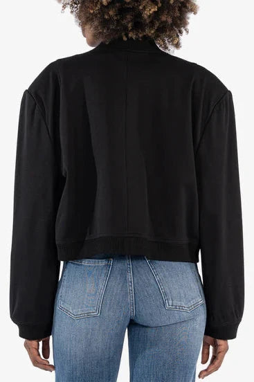 Black Camila Bomber Jacket