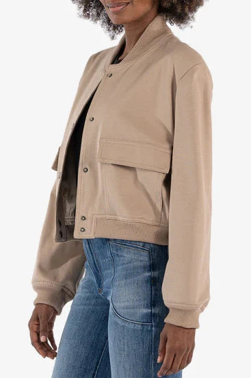 Khaki Camila Bomber Jacket