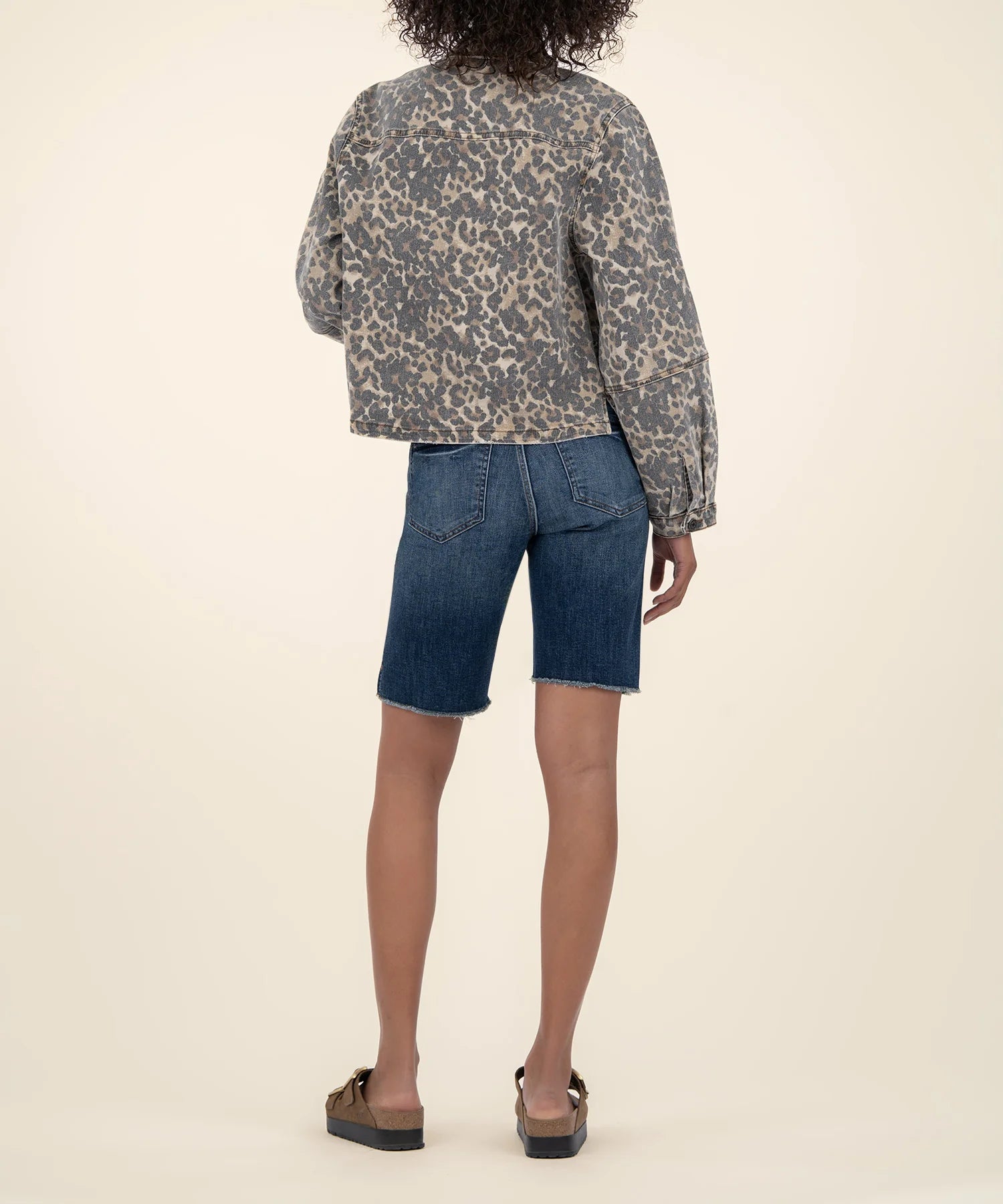 Tan/Brown Bailey Button Front Jacket