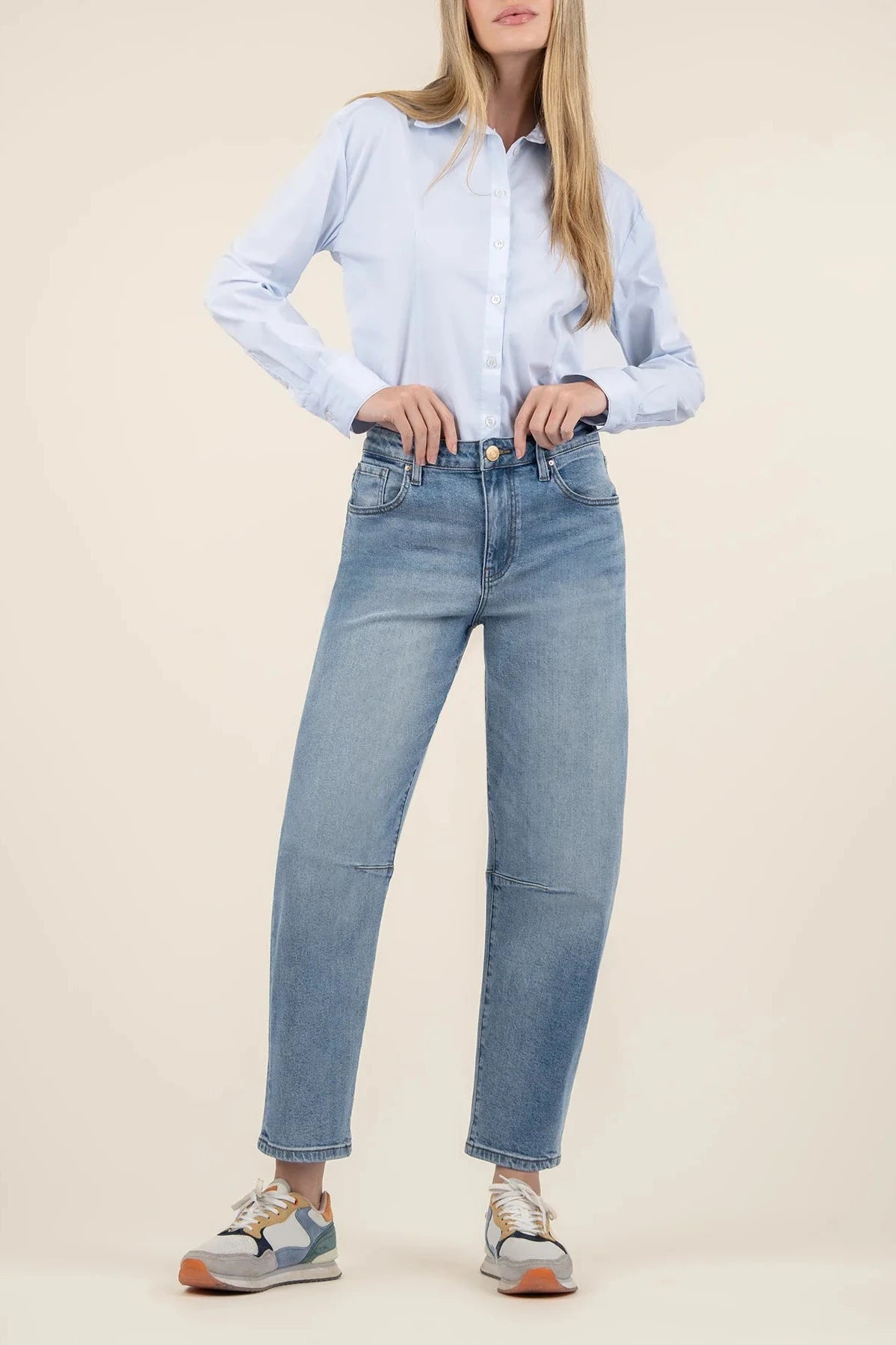 Decency Ashley High Rise Slouchy Barrel Jeans