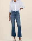 Miracles Kelsey Fab Ab High Rise Ankle Flare Jean