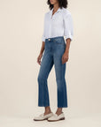 Miracles Kelsey Fab Ab High Rise Ankle Flare Jean