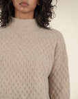 Oatmeal Adah Longsleeve Sweater