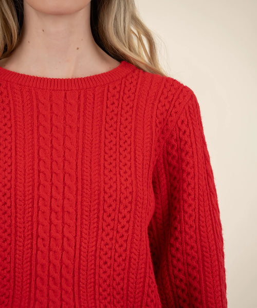 Red Emerson Sweater