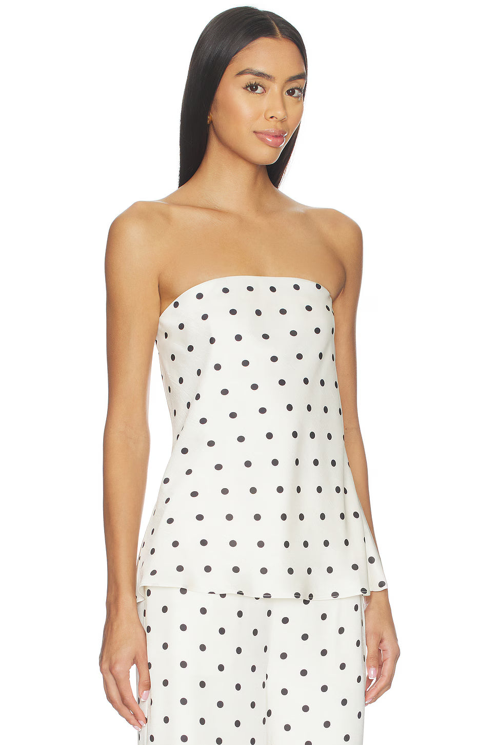 Ivory &amp; Black Ravyn Tube Top