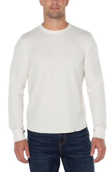 Cream Crew Neck Sweater