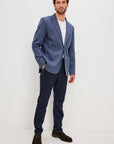 Heather Blue Lorenz Blazer