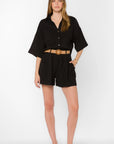 Black Lynette Shorts