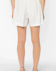 Optic White Lynette Shorts