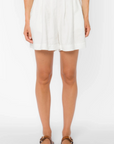 Optic White Lynette Shorts