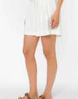 Optic White Lynette Shorts