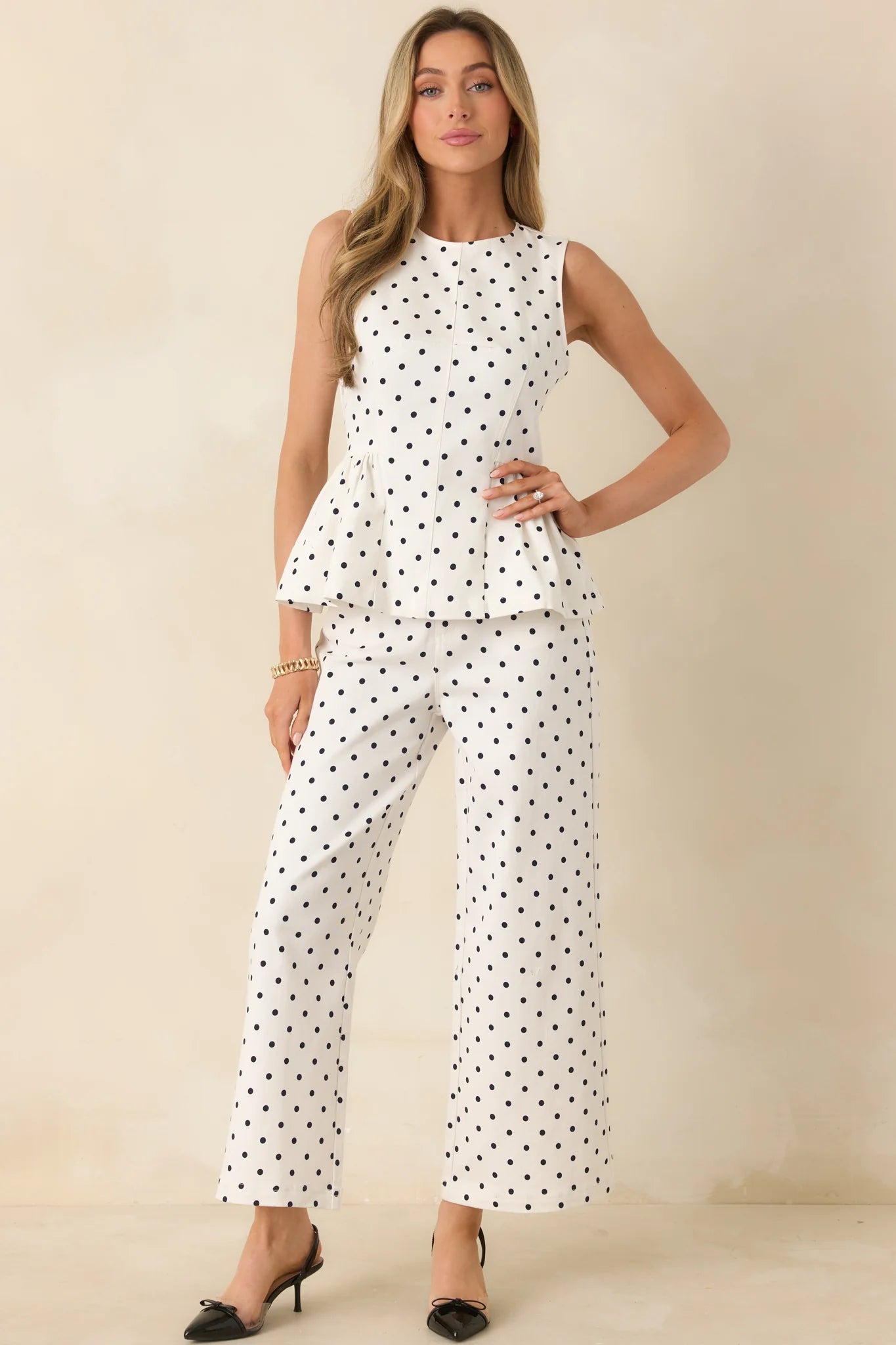 Cream Melina Top