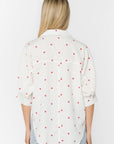 Cardinal Dot Merle Button Up