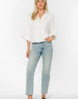Optic White Minx Blouse