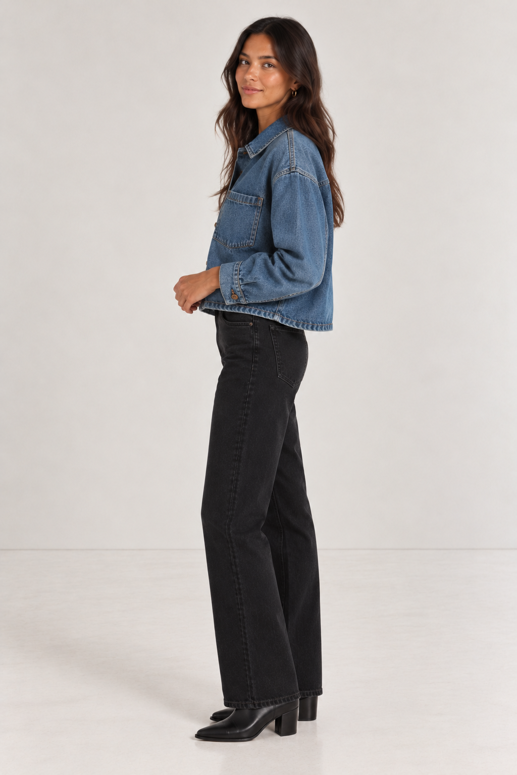 Indigo Denim Button Up