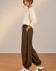 Chocolate Lulu Balloon Pant