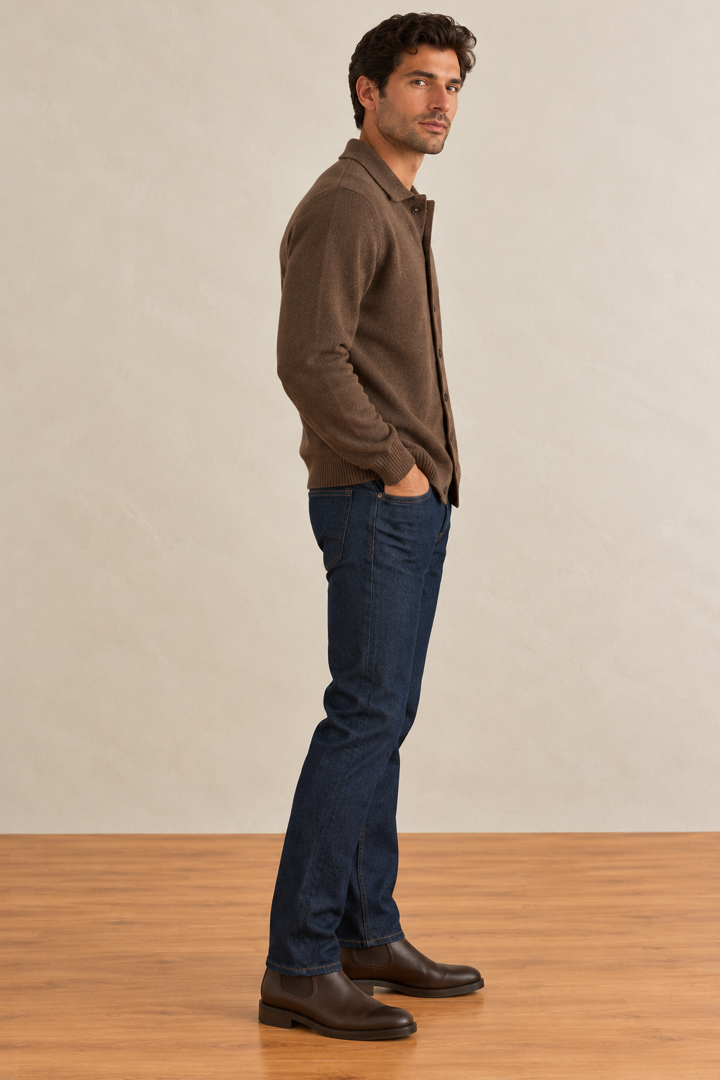 Dark Heather Gray Conor Sweater