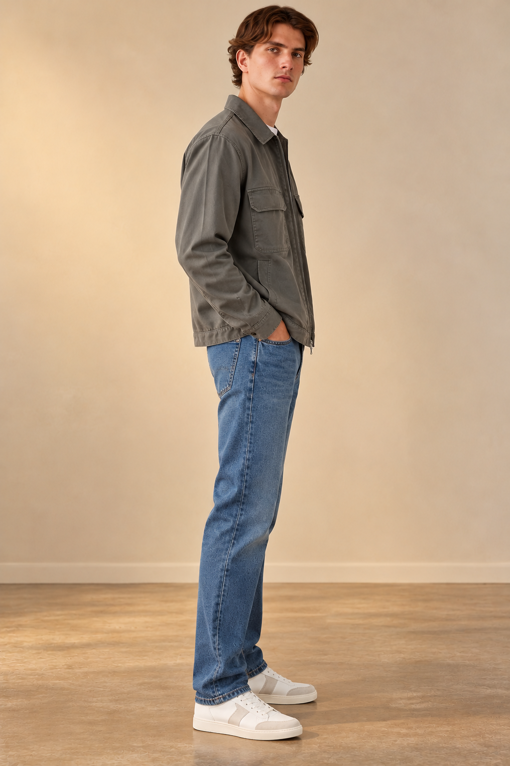 Gray Petrol Jacket
