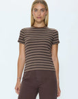 Bruna Black Stripe Alba Tee