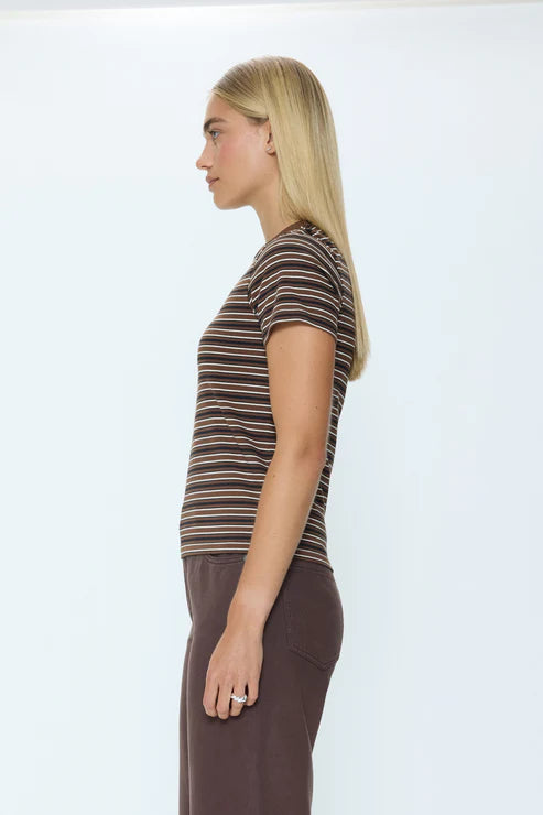 Bruna Black Stripe Alba Tee