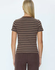 Bruna Black Stripe Alba Tee