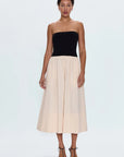 Salt & Pepper Mavo Tube Top Dress