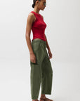 Meadow Sabrina Curved Utility Pants