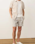 Grey Taupe Ripstop Utility Short 7"
