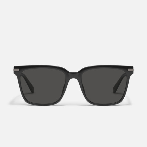 Black Recap Polarized Sunglasses