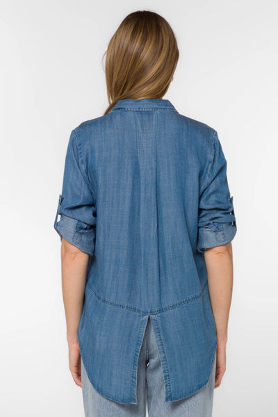 Grecian Blue Riley Shirt