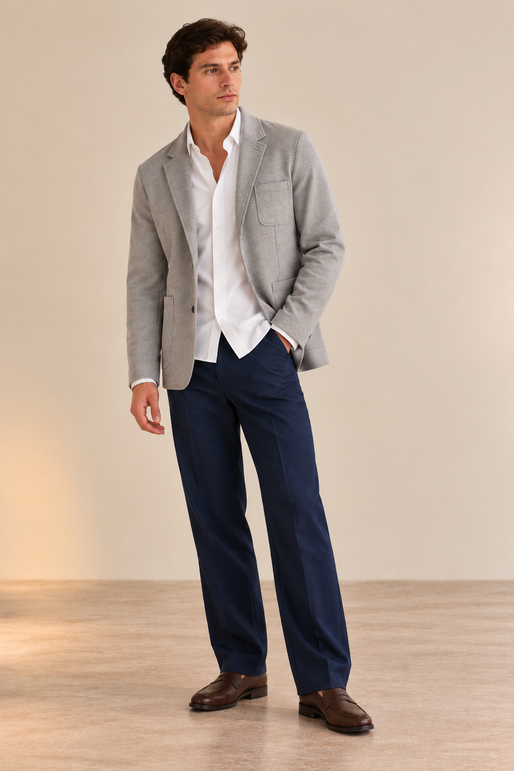 Grey Acacia Blazer