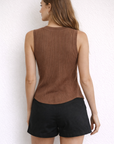 Brown Elodie Vest