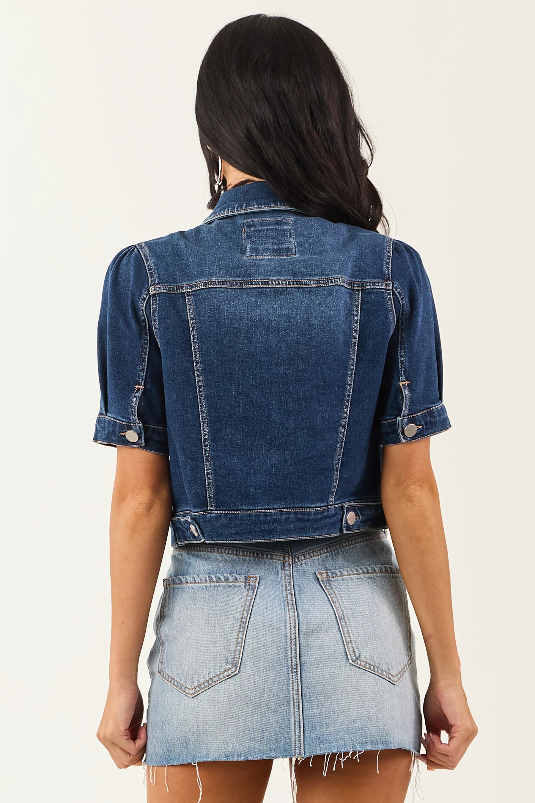 Dark Delaney Crop Jackets