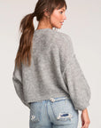 Heather Grey Kiva Cardigan