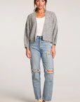Heather Grey Kiva Cardigan