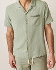 Shadow Embroidered Resort Shirt