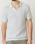 Oatmeal Grey Conrad Sweater Polo