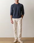 Vintage Indigo Slub Crew Sweater
