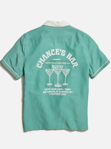 Green Archive Bowling Shirt