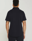 Navy Bennet Short Sleeve Shirt