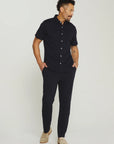 Navy Bennet Short Sleeve Shirt