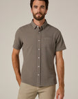 Steel Grey Bennet Short Sleeve Shirt