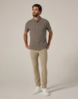 Steel Grey Bennet Short Sleeve Shirt